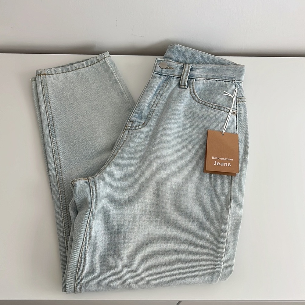 Reformation High Rise Relaxed Curve Jeans